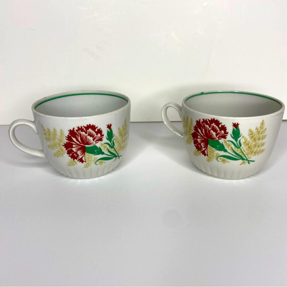 Vintage Ceramic Tea Cups (2)